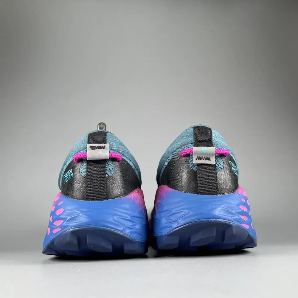 New Balance Fresh Foam More Trail V1 Women's 10.5 Blue Pink Running Shoe Sneaker